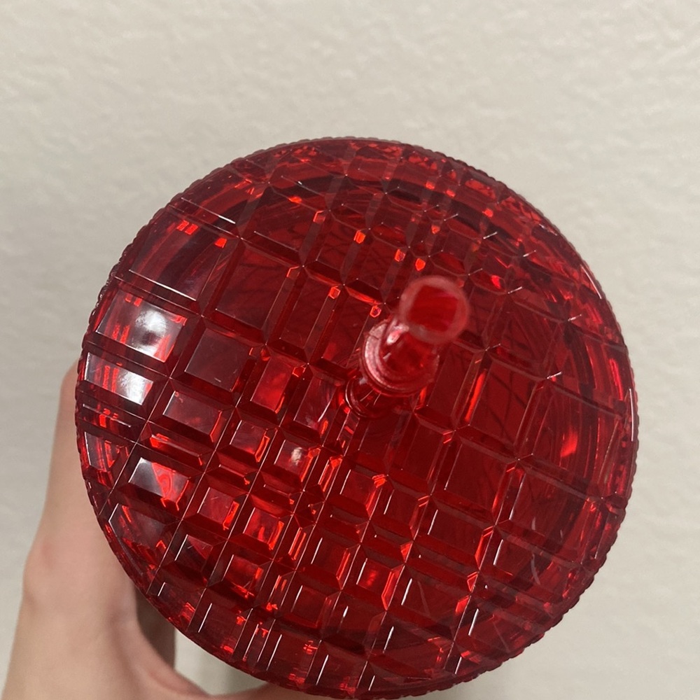 Starbucks Venti Red Christmas Bling BNWT Cup - Picture 3 of 3